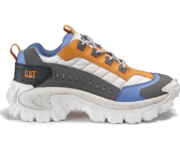 Caterpillar Skor Rea - Intruder Shoe Sneakers Herr Vita / Gula CEY-721394